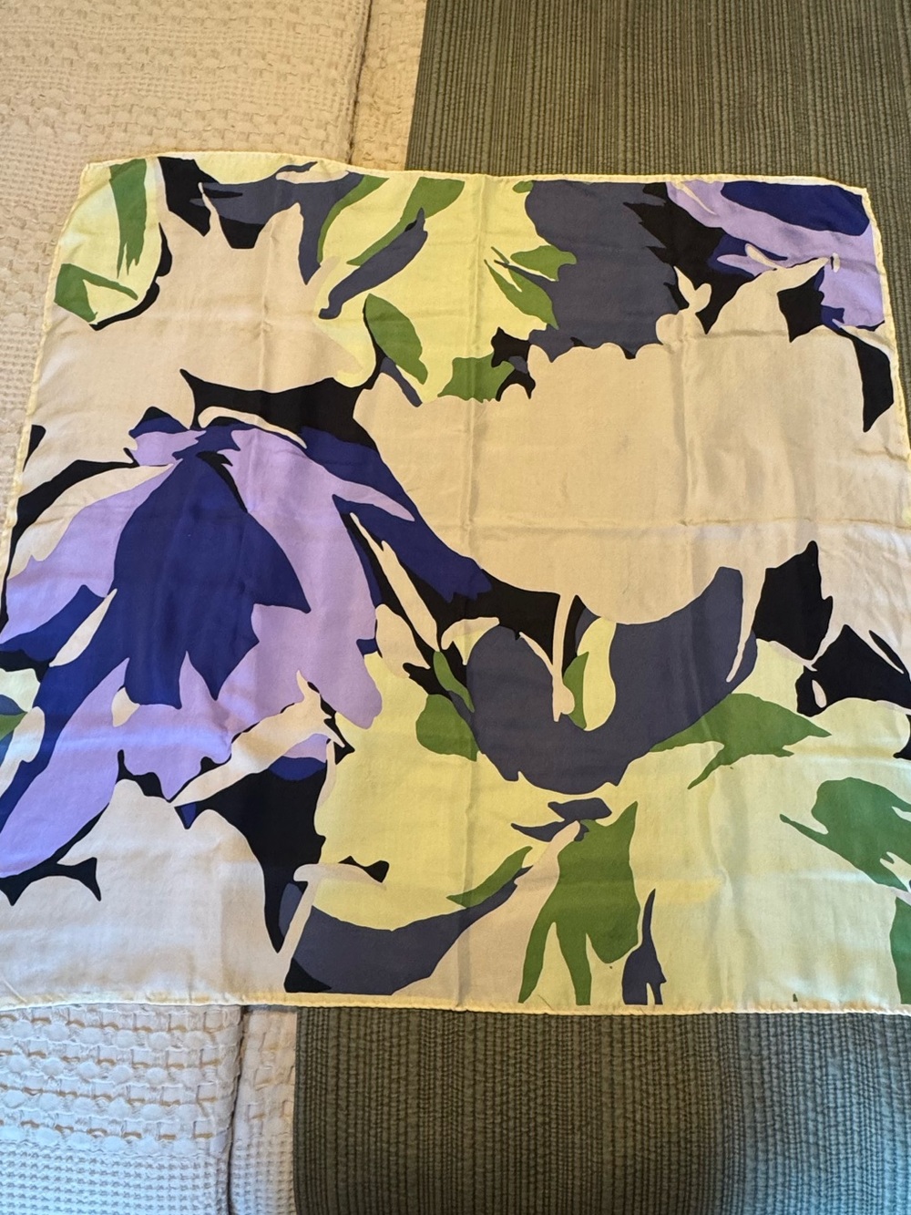 Talbots Floral Silk Scarves - Set of 3 - Picture 4 of 8